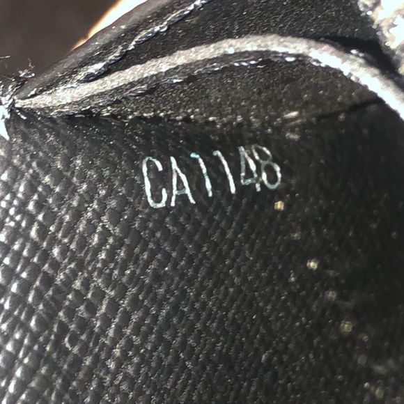 LOUIS VUITTON Black Epi Leather Porte Feiulle Brazza Long Bifold Wallet CA1148 - Picture 11 of 17